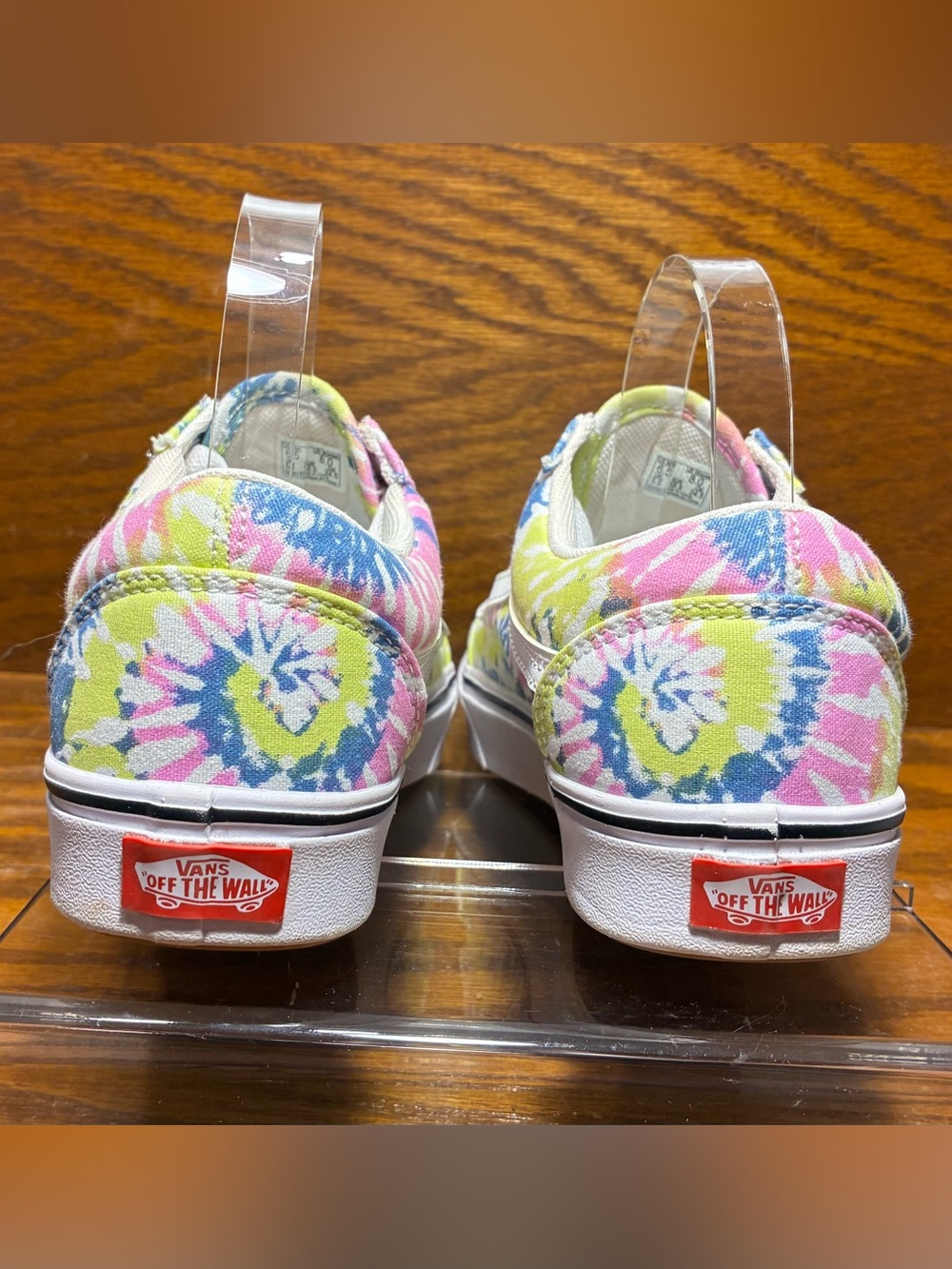 Vans Pastel Tie Dye ComfyCush Old Skool Sneakers Size W 8 / M 6.5 - Picture 4 of 16